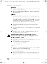 Preview for 117 page of Dometic Mobicool MCF 32 Operating Manual