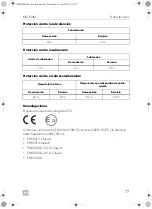 Preview for 77 page of Dometic MSI924M Installation And Operating Manual