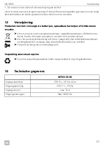 Preview for 51 page of Dometic MT NU 3600 Installation And Operating Manual