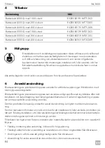 Preview for 64 page of Dometic MT NU 3600 Installation And Operating Manual