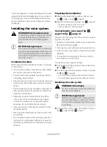 Preview for 12 page of Dometic MT110MC Installation And Operating Manual