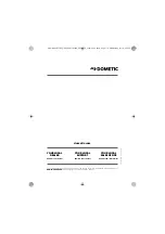 Preview for 176 page of Dometic MWO24 Operating Manual