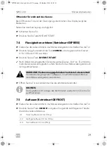 Предварительный просмотр 29 страницы Dometic MWO240 Operating Manual