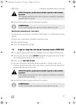 Предварительный просмотр 77 страницы Dometic MWO240 Operating Manual