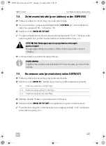 Предварительный просмотр 221 страницы Dometic MWO240 Operating Manual