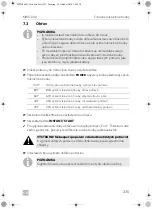 Предварительный просмотр 235 страницы Dometic MWO240 Operating Manual