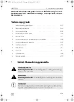 Предварительный просмотр 243 страницы Dometic MWO240 Operating Manual