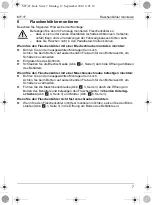 Предварительный просмотр 7 страницы Dometic MYFRIDGE MF1F Instruction Manual