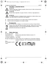 Предварительный просмотр 22 страницы Dometic MYFRIDGE MF1F Instruction Manual