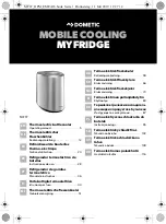 Dometic MYFRIDGE MF1F Operating Manual preview