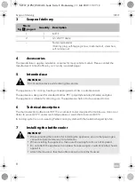 Предварительный просмотр 8 страницы Dometic MYFRIDGE MF1F Operating Manual