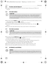 Предварительный просмотр 17 страницы Dometic MYFRIDGE MF1F Operating Manual