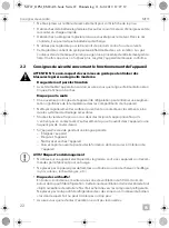 Предварительный просмотр 22 страницы Dometic MYFRIDGE MF1F Operating Manual