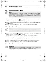 Предварительный просмотр 25 страницы Dometic MYFRIDGE MF1F Operating Manual