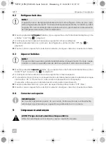 Предварительный просмотр 41 страницы Dometic MYFRIDGE MF1F Operating Manual