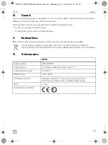 Предварительный просмотр 65 страницы Dometic MYFRIDGE MF1F Operating Manual