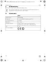 Предварительный просмотр 72 страницы Dometic MYFRIDGE MF1F Operating Manual