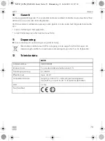 Предварительный просмотр 79 страницы Dometic MYFRIDGE MF1F Operating Manual