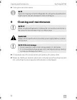 Preview for 12 page of Dometic myfridge mf5m Operating Manual