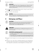 Preview for 22 page of Dometic myfridge mf5m Operating Manual