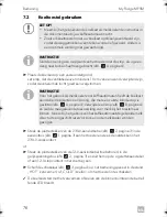 Preview for 76 page of Dometic myfridge mf5m Operating Manual