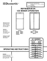 Dometic NDR1062 Operating Instructions preview