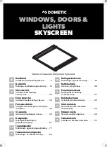 Dometic Oceanair SKYSCREEN Installation And Operating Manual preview