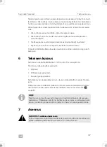 Preview for 107 page of Dometic Oceanair SKYSCREEN Installation And Operating Manual