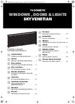 Предварительный просмотр 3 страницы Dometic Oceanair Skyvenetian Installation And Operating Manual