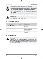 Preview for 191 page of Dometic OG200 Installation, Use And Maintenance Manual