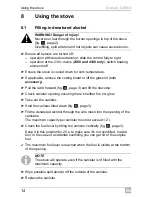 Preview for 14 page of Dometic ORIGO 2000 Operating Manual