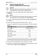 Preview for 16 page of Dometic ORIGO 2000 Operating Manual