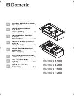 Preview for 1 page of Dometic ORIGO A100 Operating Instructions Manual