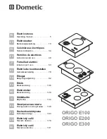 Dometic ORIGO E100 Operating Manual предпросмотр