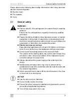 Preview for 7 page of Dometic ORIGO E100 Operating Manual