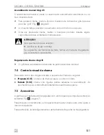 Preview for 101 page of Dometic OV1800 Installation, Use And Maintenance Manual