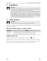 Preview for 124 page of Dometic OV1800 Installation, Use And Maintenance Manual