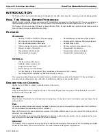 Preview for 3 page of Dometic Passport I/O Operation Manual