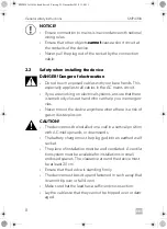 Preview for 8 page of Dometic PerfectCharge SMP 439A Installation And Operating Manual