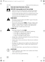 Preview for 27 page of Dometic PerfectCharge SMP 439A Installation And Operating Manual