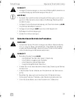 Preview for 33 page of Dometic PERFECTPOWER 
 DCC2424-40 Installation And Operating Manual