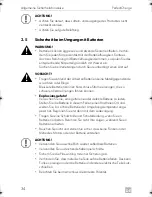 Preview for 34 page of Dometic PERFECTPOWER 
 DCC2424-40 Installation And Operating Manual