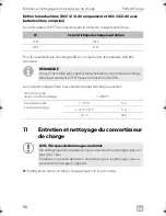 Preview for 68 page of Dometic PERFECTPOWER 
 DCC2424-40 Installation And Operating Manual