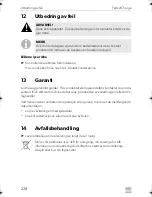 Preview for 228 page of Dometic PERFECTPOWER 
 DCC2424-40 Installation And Operating Manual