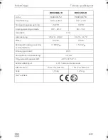 Preview for 231 page of Dometic PERFECTPOWER 
 DCC2424-40 Installation And Operating Manual