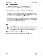 Preview for 244 page of Dometic PERFECTPOWER 
 DCC2424-40 Installation And Operating Manual