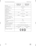 Preview for 276 page of Dometic PERFECTPOWER 
 DCC2424-40 Installation And Operating Manual