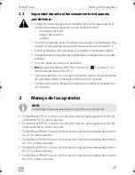 Preview for 47 page of Dometic PERFECTPOWER PP152 Operating Manual