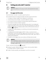 Preview for 75 page of Dometic PERFECTPOWER PP152 Operating Manual