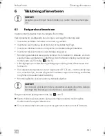 Preview for 101 page of Dometic PERFECTPOWER PP152 Operating Manual